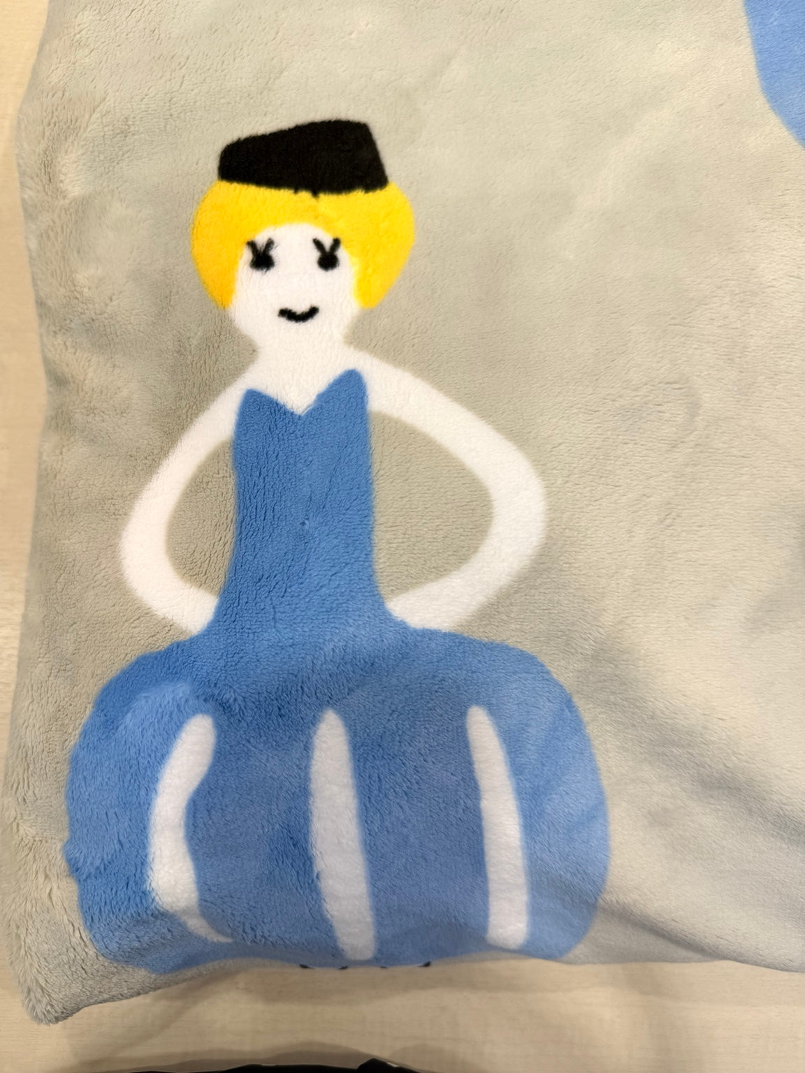 マタノアツコ女の子柄ニューマイヤー毛布